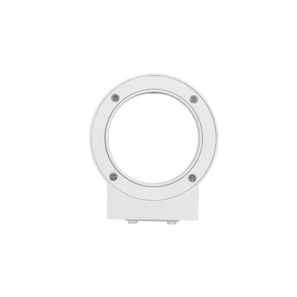 kelvo® AURA KLV-101-0115 Μοντέρνο Φωτιστικό Τοίχου - Απλίκα LED 7W 875lm 45° AC 220-240V Αδιάβροχο IP65 Θερμό Λευκό 2700K - Bridgelux COB Chip & TÜV SÜD Driver - Λευκό Ματ - Μ15 x Π13 x Υ4.5cm - 5 Χρόνια Εγγύηση - Image 6