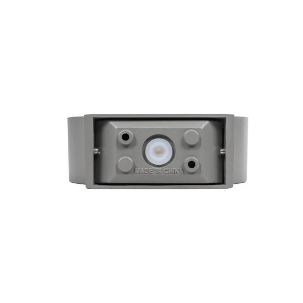 kelvo® AURA KLV-101-0114 Μοντέρνο Φωτιστικό Τοίχου - Απλίκα LED 7W 875lm 45° AC 220-240V Αδιάβροχο IP65 Θερμό Λευκό 2700K - Bridgelux COB Chip & TÜV SÜD Driver - Γκρι Ανθρακί Ματ - Μ15 x Π13 x Υ4.5cm - 5 Χρόνια Εγγύηση - Image 5