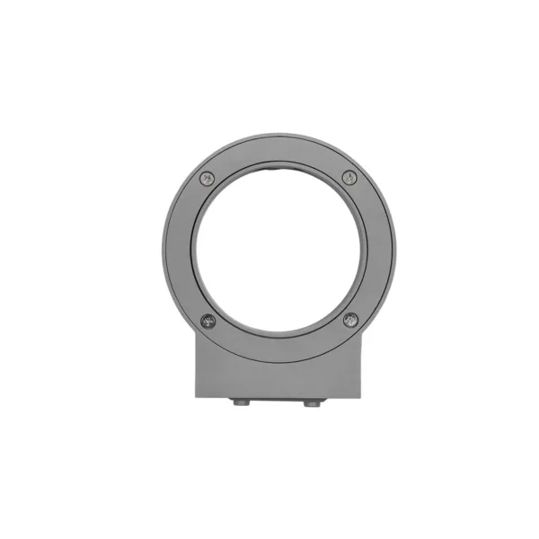 kelvo® AURA KLV-101-0114 Μοντέρνο Φωτιστικό Τοίχου - Απλίκα LED 7W 875lm 45° AC 220-240V Αδιάβροχο IP65 Θερμό Λευκό 2700K - Bridgelux COB Chip & TÜV SÜD Driver - Γκρι Ανθρακί Ματ - Μ15 x Π13 x Υ4.5cm - 5 Χρόνια Εγγύηση - Image 6