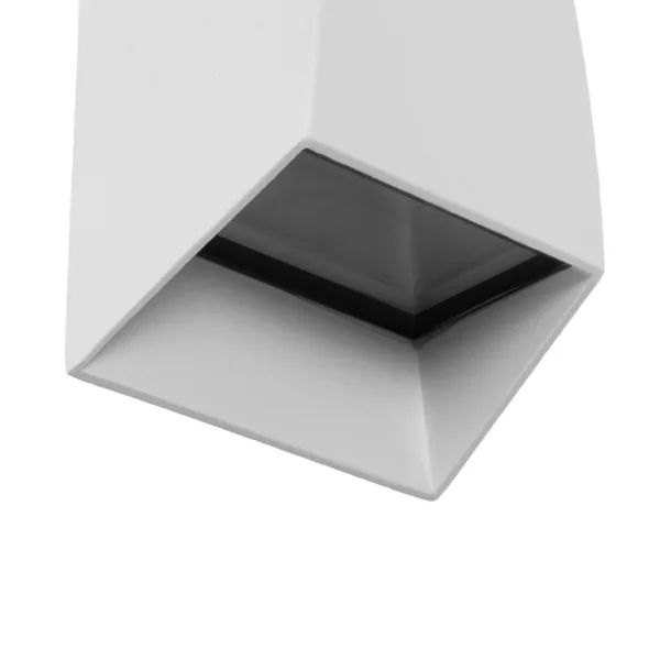 kelvo® FLUX KLV-101-0121 Μοντέρνο Φωτιστικό Τοίχου - Απλίκα LED 6W 750lm 30° AC 220-240V Αδιάβροχο IP65 Θερμό Λευκό 2700K - Bridgelux COB Chip & TÜV SÜD Driver - Λευκό Ματ - Μ5 x Π8.5 x Υ17cm - 5 Χρόνια Εγγύηση - Image 6