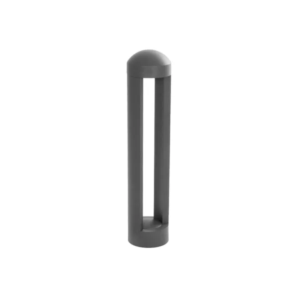 kelvo® GREMO KLV-101-0122 Μοντέρνο Φωτιστικό Κολωνάκι Κήπου LED 7W 735lm 45° AC 220-240V Αδιάβροχο IP65 Θερμό Λευκό 2700K - Bridgelux COB Chip & TÜV SÜD Driver - Γκρι Ανθρακί Ματ - Μ10.8 x Π10.8 x Υ50cm - 5 Χρόνια Εγγύηση - Image 2