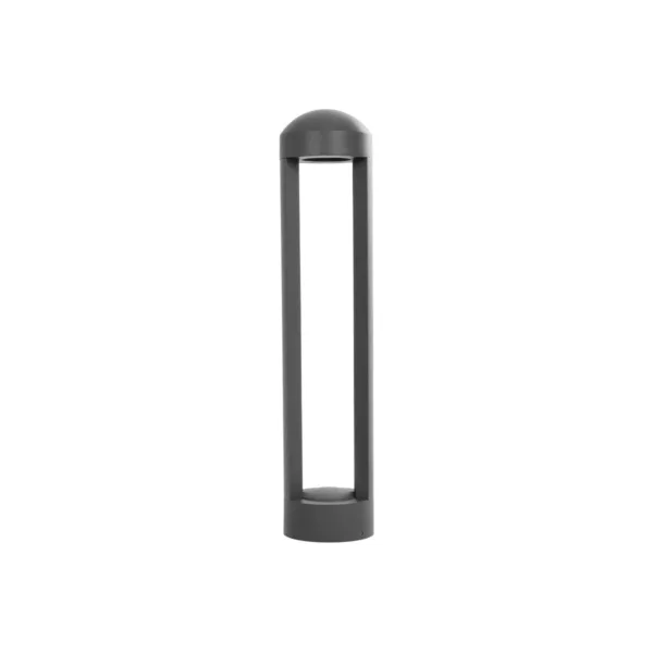 kelvo® GREMO KLV-101-0122 Μοντέρνο Φωτιστικό Κολωνάκι Κήπου LED 7W 735lm 45° AC 220-240V Αδιάβροχο IP65 Θερμό Λευκό 2700K - Bridgelux COB Chip & TÜV SÜD Driver - Γκρι Ανθρακί Ματ - Μ10.8 x Π10.8 x Υ50cm - 5 Χρόνια Εγγύηση - Image 3