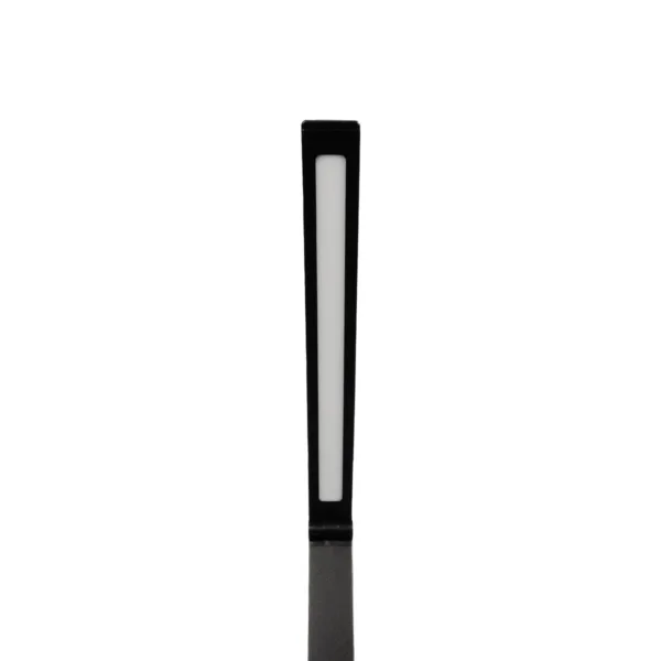 GLOBOSTAR® TEBLA 60481 Μοντέρνο Επιτραπέζιο Φωτιστικό Γραφείου LED 5W 500lm 120° AC 220-240V IP20 Ρυθμιζόμενο Λευκό CCT με Αφή 2700K/4500K/6000K Dimmable - Bridgelux SMD Chip - Μαύρο - Μ11 x Π31 x Υ52cm - 2 Χρόνια Εγγύηση - Image 4