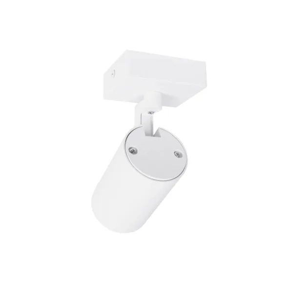 kelvo® SPOTA KLV-101-0135 Μοντέρνο Κινούμενο Φωτιστικό Σποτ Οροφής με Ντουί 1 x GU10 90° AC 220-240V IP20 - Λευκό Ματ - Μ7 x Π6 x Υ14cm - Image 8