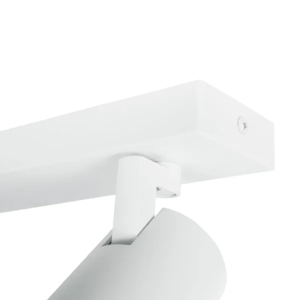 kelvo® SPOTA KLV-101-0137 Μοντέρνο Κινούμενο Φωτιστικό Σποτ Οροφής με Ντουί 2 x GU10 90° AC 220-240V IP20 - Λευκό Ματ - Μ30 x Π6 x Υ14.5cm - Image 9