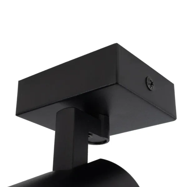 kelvo® SPOTA KLV-101-0134 Μοντέρνο Κινούμενο Φωτιστικό Σποτ Οροφής με Ντουί 1 x GU10 90° AC 220-240V IP20 - Μαύρο Ματ - Μ7 x Π6 x Υ14cm - Image 9
