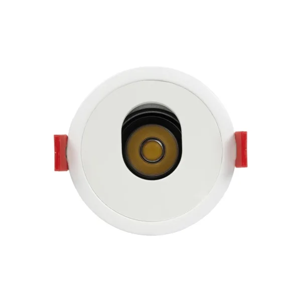 kelvo® ASYMMETRICAL KLV-101-0131 Χωνευτό Downlight Σποτ LED 7W 875lm 15°x30° AC 220-240V IP20 Φυσικό Λευκό 4500K - Bridgelux COB Chip & TÜV SÜD Driver - Λευκό Ματ - Μ8.3 x Π8.3 x Υ8.16cm / Q7.25cm - 5 Χρόνια Εγγύηση - Image 3