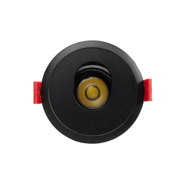 kelvo® ASYMMETRICAL KLV-101-0133 Χωνευτό Downlight Σποτ LED 7W 875lm 15°x30° AC 220-240V IP20 Φυσικό Λευκό 4500K - Bridgelux COB Chip & TÜV SÜD Driver - Μαύρο Ματ - Μ8.3 x Π8.3 x Υ8.16cm / Q7.25cm - 5 Χρόνια Εγγύηση - Image 3