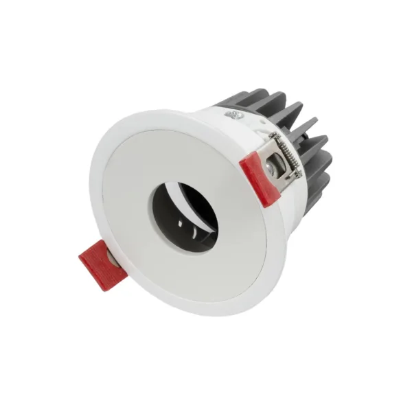 kelvo® PINADO KLV-101-0127 Χωνευτό Downlight Σποτ LED 7W 875lm 15° AC 220-240V IP20 Φυσικό Λευκό 4500K - Bridgelux COB Chip & TÜV SÜD Driver - Λευκό Ματ - Μ8.3 x Π8.3 x Υ8.16cm / Q7.25cm - 5 Χρόνια Εγγύηση - Image 2