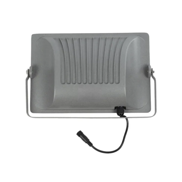 GLOBOSTAR® LUMOVOX 73068 Προβολέας LED 200W 10000lm 120° DC 5V με Φωτοβολταϊκό Panel 5V 12W & Επαναφορτιζόμενη Μπαταρία Li-ion 3.2V 10000mAh Αδιάβροχο IP65 Ψυχρό Λευκό 6000K - 180 x SMD2835 Sanan Chip - Γκρι Ανθρακί - Μ29 x Π0 x Υ19cm - 2 Χρόνια Εγγύηση - Image 5