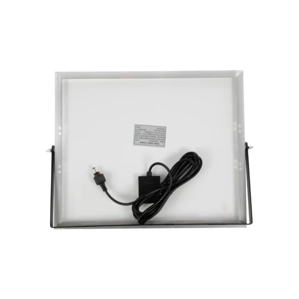 GLOBOSTAR® LUMOVOX 73068 Προβολέας LED 200W 10000lm 120° DC 5V με Φωτοβολταϊκό Panel 5V 12W & Επαναφορτιζόμενη Μπαταρία Li-ion 3.2V 10000mAh Αδιάβροχο IP65 Ψυχρό Λευκό 6000K - 180 x SMD2835 Sanan Chip - Γκρι Ανθρακί - Μ29 x Π0 x Υ19cm - 2 Χρόνια Εγγύηση - Image 9