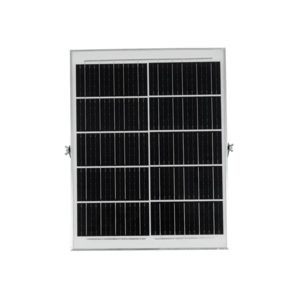 GLOBOSTAR® LUMOVOX 73069 Προβολέας LED 300W 15000lm 120° DC 5V με Φωτοβολταϊκό Panel 5V 20W & Επαναφορτιζόμενη Μπαταρία Li-ion 3.2V 15000mAh Αδιάβροχο IP67 Ψυχρό Λευκό 6000K - 360 x SMD2835 Sanan Chip - Γκρι Ανθρακί - Μ37 x Π7.5 x Υ27cm - 2 Χρόνια Εγγύηση - Image 8