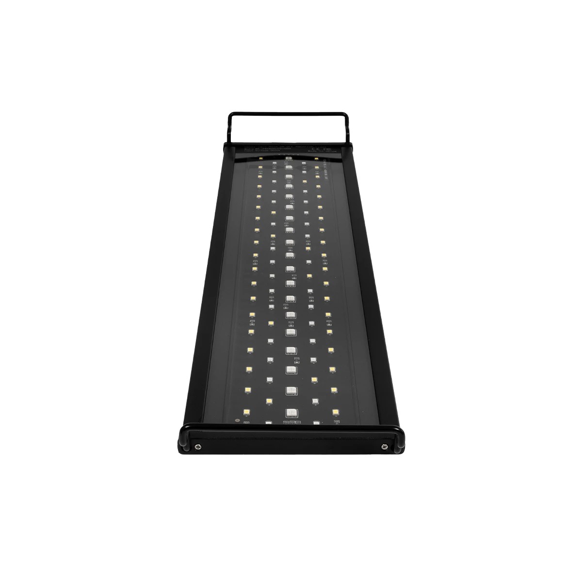 GLOBOSTAR® AQUARIUS 79679 Φωτιστικό Ενυδρείου με Ενσωματωμένο Χειριστήριο LED 16W 800lm 120° AC 220-240V Αδιάβροχο IP44 Πολύχρωμο RGBW Dimmable - Sanan SMD Chip - Μαύρο - Μ45 x Π11 x Υ3cm - 2 Χρόνια Εγγύηση - Image 2