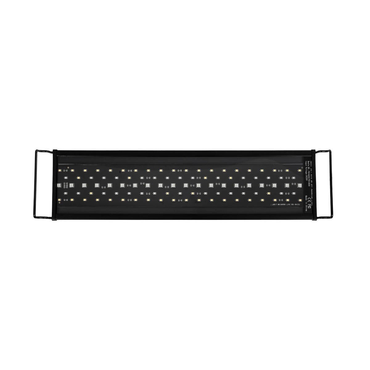 GLOBOSTAR® AQUARIUS 79679 Φωτιστικό Ενυδρείου με Ενσωματωμένο Χειριστήριο LED 16W 800lm 120° AC 220-240V Αδιάβροχο IP44 Πολύχρωμο RGBW Dimmable - Sanan SMD Chip - Μαύρο - Μ45 x Π11 x Υ3cm - 2 Χρόνια Εγγύηση - Image 3