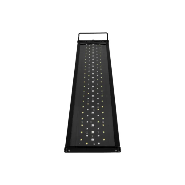 GLOBOSTAR® AQUARIUS 79680 Φωτιστικό Ενυδρείου με Ενσωματωμένο Χειριστήριο LED 19W 950lm 120° AC 220-240V Αδιάβροχο IP44 Πολύχρωμο RGBW Dimmable - Sanan SMD Chip - Μαύρο - Μ60 x Π11 x Υ3cm - 2 Χρόνια Εγγύηση - Image 2