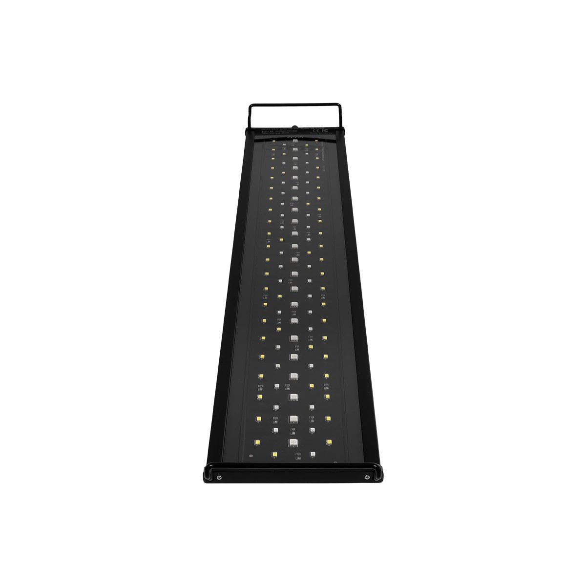 GLOBOSTAR® AQUARIUS 79680 Φωτιστικό Ενυδρείου με Ενσωματωμένο Χειριστήριο LED 19W 950lm 120° AC 220-240V Αδιάβροχο IP44 Πολύχρωμο RGBW Dimmable - Sanan SMD Chip - Μαύρο - Μ60 x Π11 x Υ3cm - 2 Χρόνια Εγγύηση - Image 2