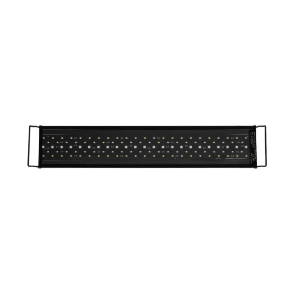 GLOBOSTAR® AQUARIUS 79680 Φωτιστικό Ενυδρείου με Ενσωματωμένο Χειριστήριο LED 19W 950lm 120° AC 220-240V Αδιάβροχο IP44 Πολύχρωμο RGBW Dimmable - Sanan SMD Chip - Μαύρο - Μ60 x Π11 x Υ3cm - 2 Χρόνια Εγγύηση - Image 3