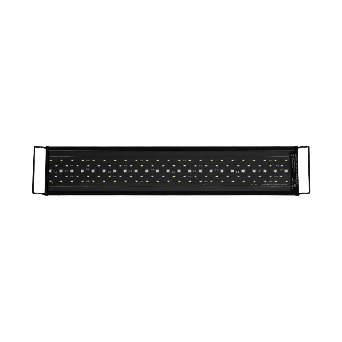 GLOBOSTAR® AQUARIUS 79680 Φωτιστικό Ενυδρείου με Ενσωματωμένο Χειριστήριο LED 19W 950lm 120° AC 220-240V Αδιάβροχο IP44 Πολύχρωμο RGBW Dimmable - Sanan SMD Chip - Μαύρο - Μ60 x Π11 x Υ3cm - 2 Χρόνια Εγγύηση - Image 3