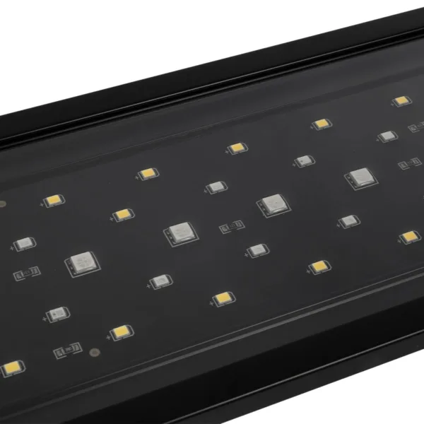 GLOBOSTAR® AQUARIUS 79680 Φωτιστικό Ενυδρείου με Ενσωματωμένο Χειριστήριο LED 19W 950lm 120° AC 220-240V Αδιάβροχο IP44 Πολύχρωμο RGBW Dimmable - Sanan SMD Chip - Μαύρο - Μ60 x Π11 x Υ3cm - 2 Χρόνια Εγγύηση - Image 8