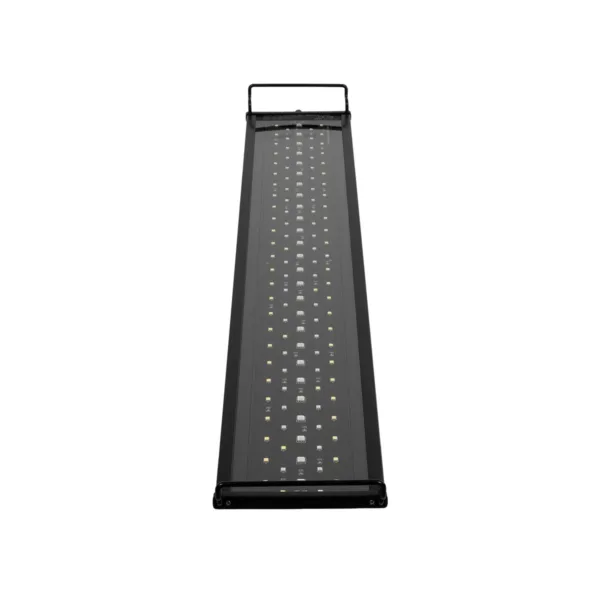GLOBOSTAR® AQUARIUS 79681 Φωτιστικό Ενυδρείου με Ενσωματωμένο Χειριστήριο LED 22W 1100lm 120° AC 220-240V Αδιάβροχο IP44 Πολύχρωμο RGBW Dimmable - Sanan SMD Chip - Μαύρο - Μ75 x Π11 x Υ3cm - 2 Χρόνια Εγγύηση - Image 2