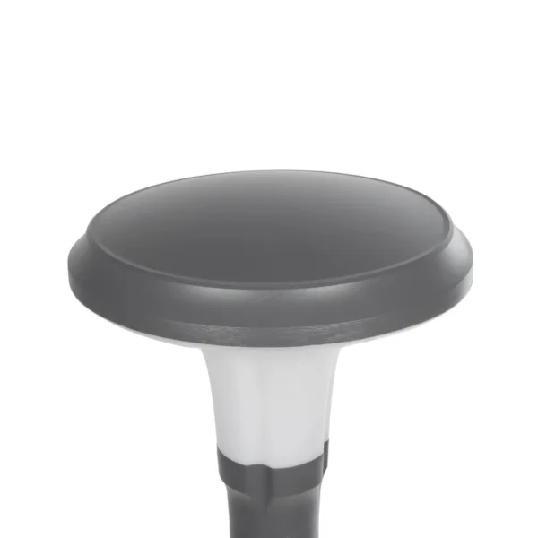 GLOBOSTAR® WHISPER 90548 Φωτιστικό Κολωνάκι Κήπου με Ντουί 1 x E27 AC 220-240V Αδιάβροχο IP65 - Γκρι Ανθρακί - Μ27 x Π27 x Υ79cm - Image 5