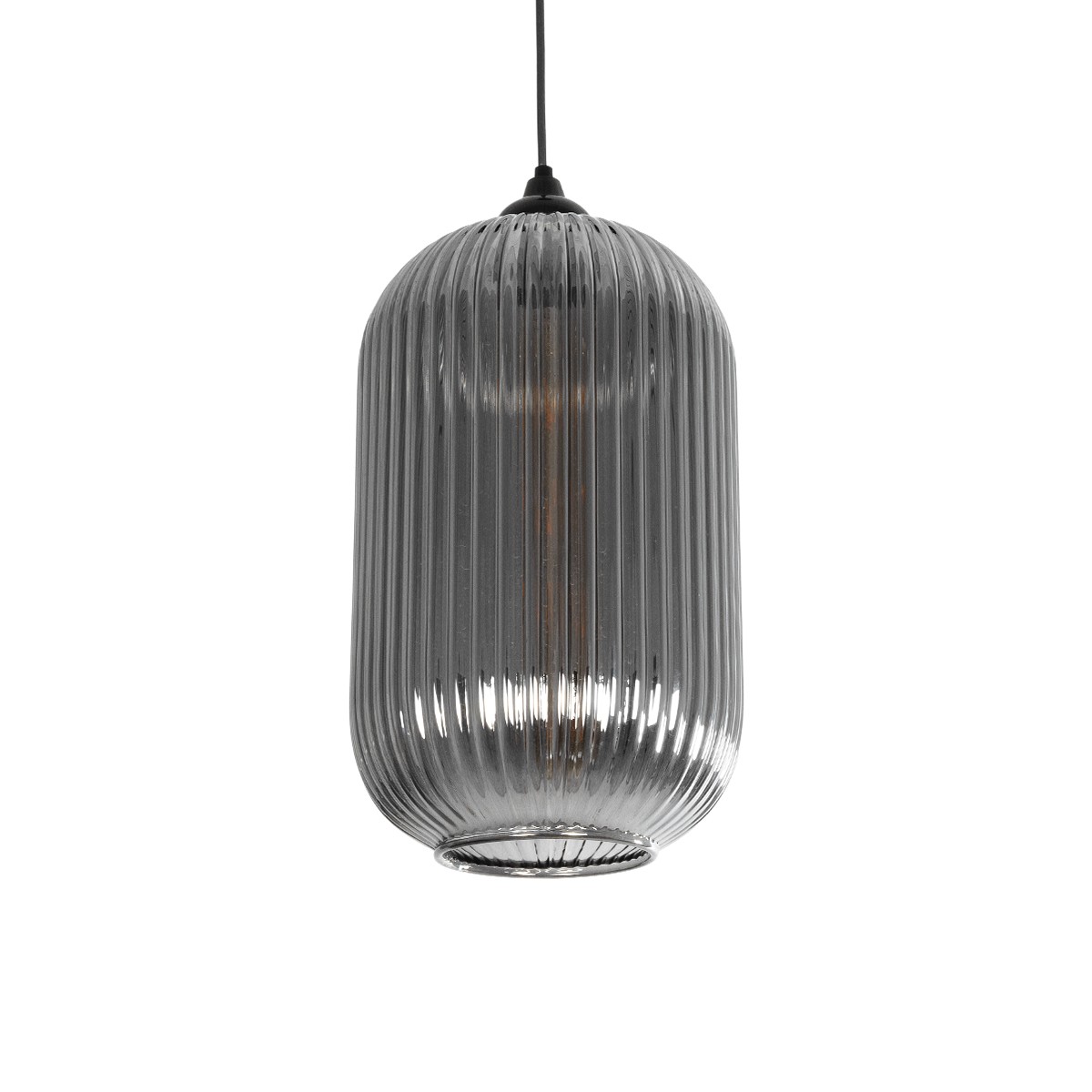 GLOBOSTAR® MELONI 206-0018 Μοντέρνο Κρεμαστό Φωτιστικό Οροφής με Ντουί 1 x E27 AC 220-240V IP20 - Mελί - Μ20 x Π20 x Υ38cm