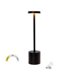 LED ΠΟΡΤΑΤΙΦ ΕΠΑΝΑΦΟΡΤΙΖΟΜΕΝΟ 3W CCT DIMMABLE ΜΑΥΡΟ - 5-0031
