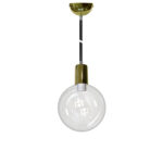 ΦΩΤΙΣΤΙΚΟ E27 ΑΝΑΡΤ. ΑΝΤΙΚΕ ΚΟΙΛΗ ΡΟΖΕΤΑ-ΓΥΑΛΙ BALL ΔΙΑΦ. - 21-200074