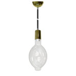 ΦΩΤΙΣΤΙΚΟ E27 ΑΝΑΡΤ.ΑΝΤΙΚΕ ΚΟΙΛΗ ΡΟΖΕΤΑ-ΓΥΑΛΙ BALLΟΟΝ ΔΙΑΦ. - 21-160074