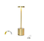 LED ΠΟΡΤΑΤΙΦ ΕΠΑΝΑΦΟΡΤΙΖΟΜΕΝΟ 3W CCT DIMMABLE ΧΡΥΣΟ - 5-0039
