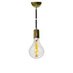 ΦΩΤΙΣΤΙΚΟ E27 ΑΝΑΡΤ.ANTIKE ΚΟΙΛΗ ΡΟΖΕΤΑ-ΓΥΑΛΙ DROP ΔΙΑΦ. - 21-165074