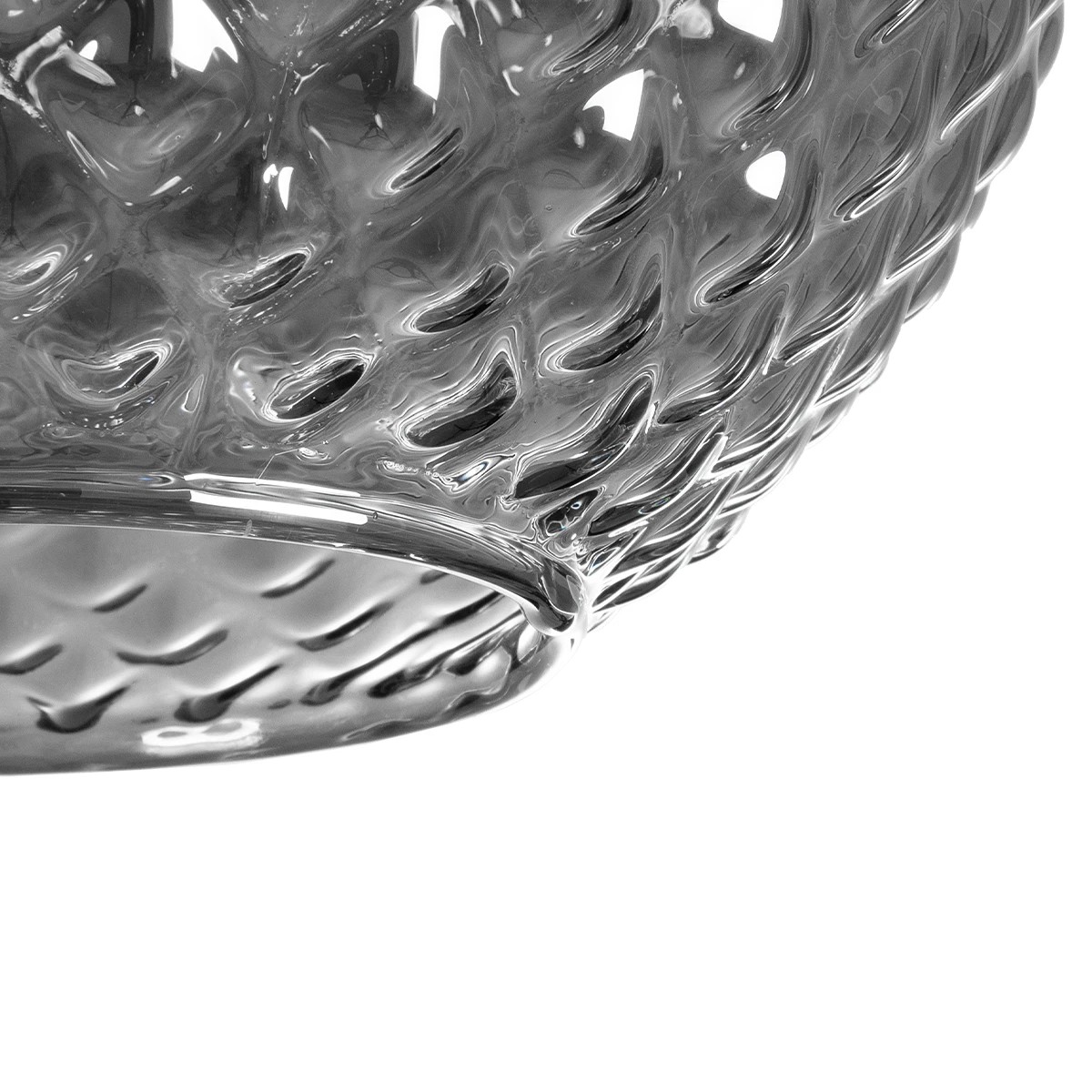 GLOBOSTAR® KEGEL 206-0003 Μοντέρνο Κρεμαστό Φωτιστικό Οροφής με Ντουί 1 x E27 AC 220-240V IP20 - Μαύρο Φιμέ - Μ20 x Π20 x Υ20cm - Image 7