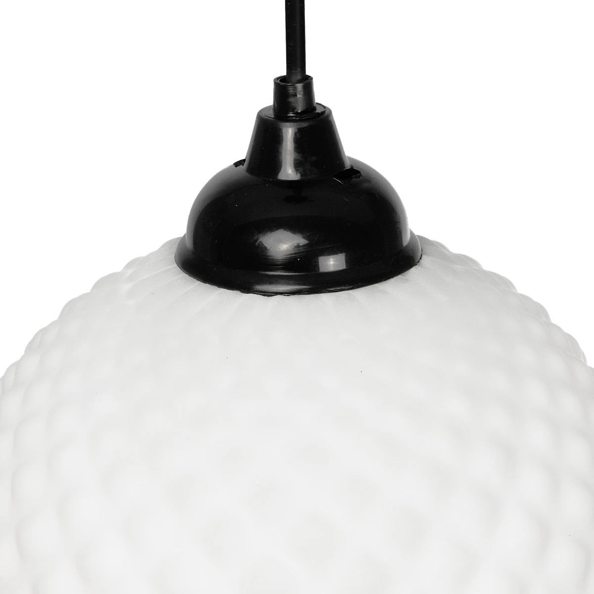 GLOBOSTAR® KEGEL 206-0004 Μοντέρνο Κρεμαστό Φωτιστικό Οροφής με Ντουί 1 x E27 AC 220-240V IP20 - Λευκό - Μ20 x Π20 x Υ20cm - Image 8