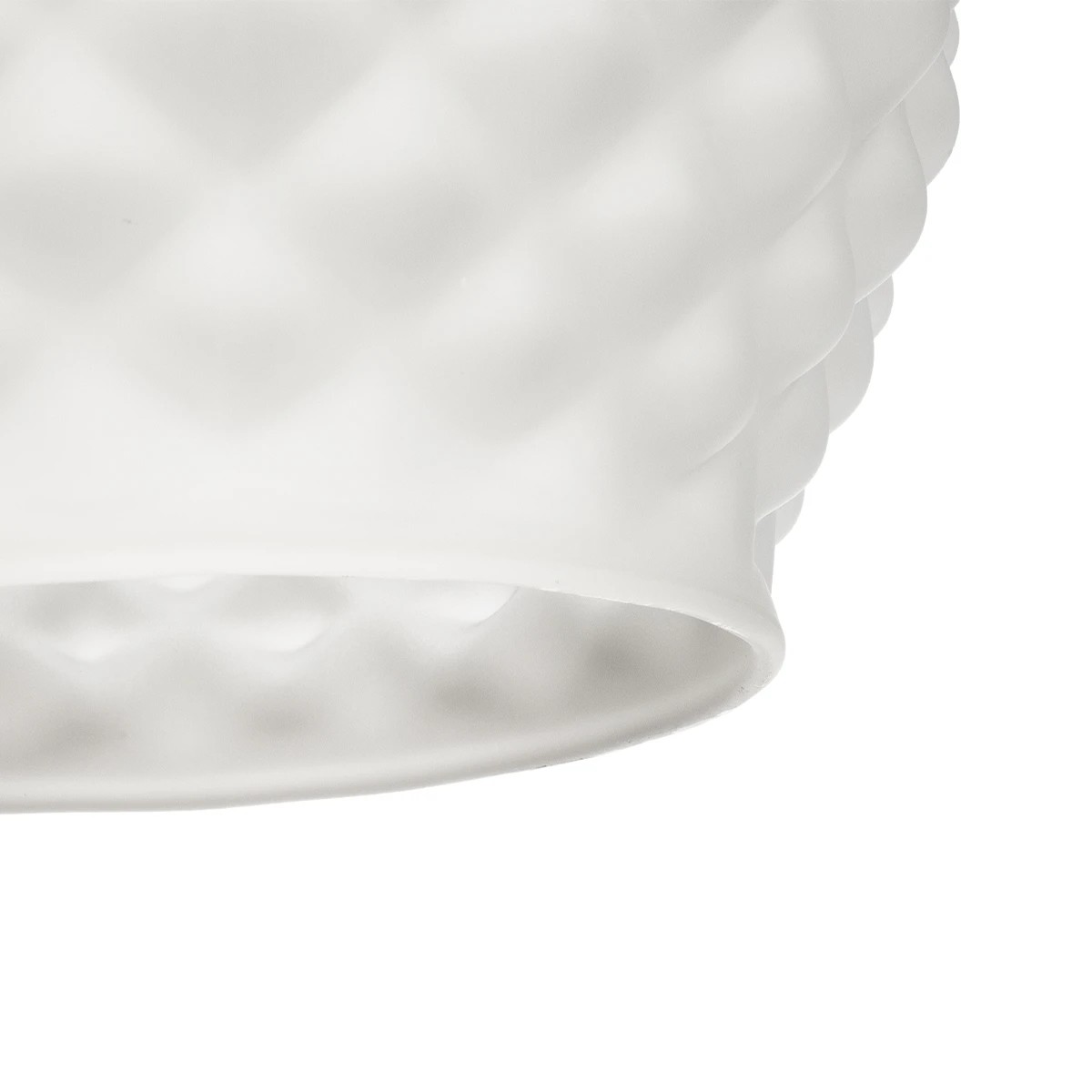 GLOBOSTAR® KEGEL 206-0005 Μοντέρνο Κρεμαστό Φωτιστικό Οροφής με Ντουί 1 x E27 AC 220-240V IP20 - Λευκό - Μ19 x Π19 x Υ19cm - Image 7