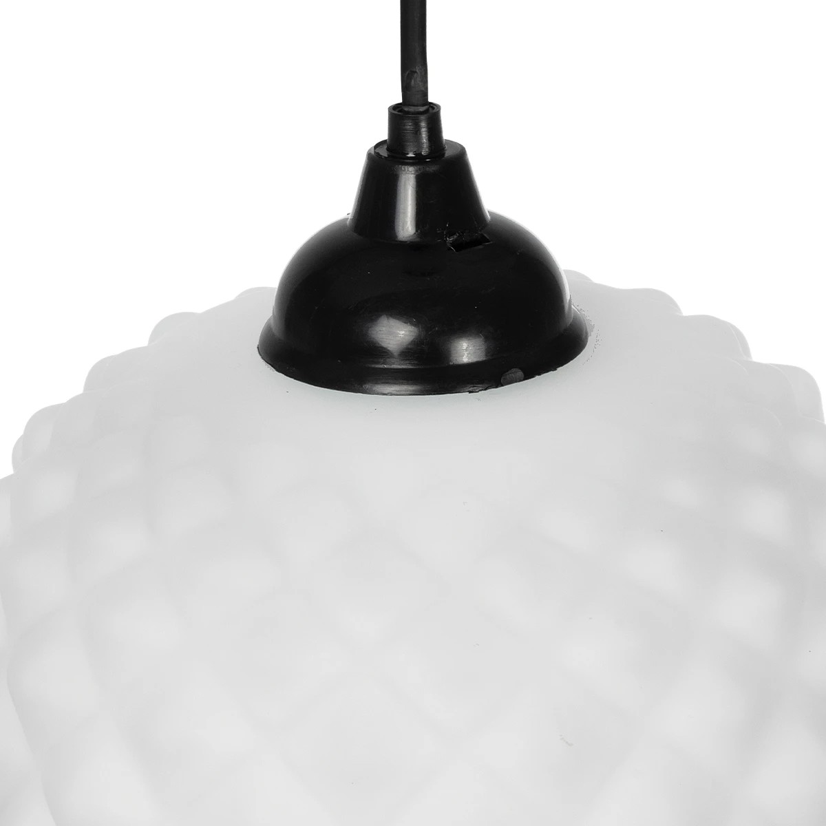 GLOBOSTAR® KEGEL 206-0005 Μοντέρνο Κρεμαστό Φωτιστικό Οροφής με Ντουί 1 x E27 AC 220-240V IP20 - Λευκό - Μ19 x Π19 x Υ19cm - Image 8