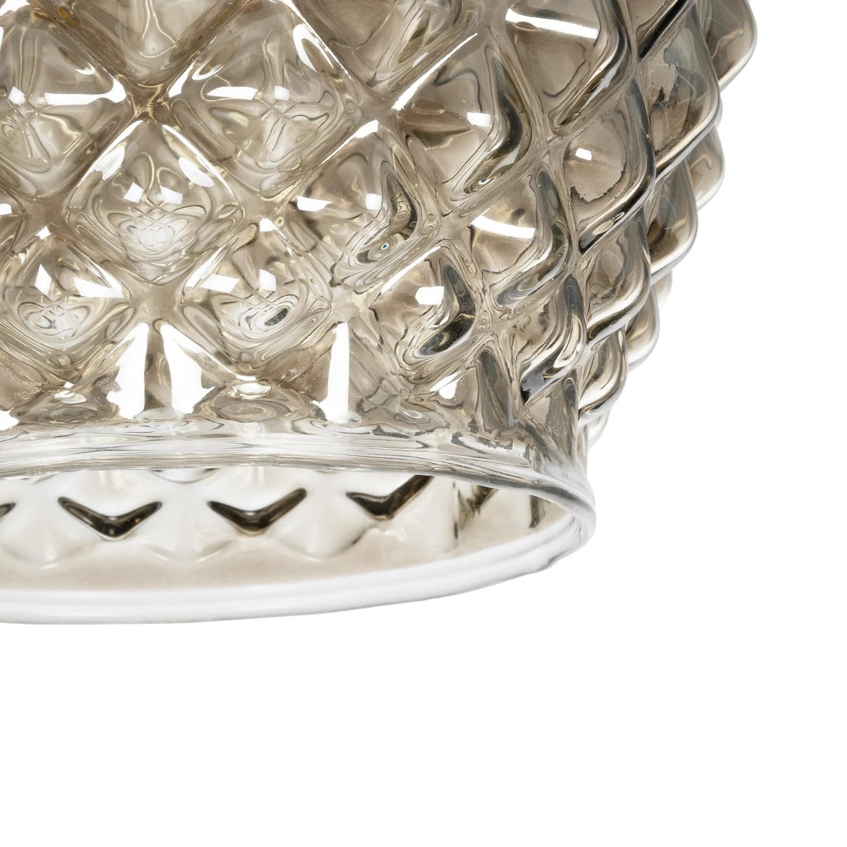 GLOBOSTAR® KEGEL 206-0006 Μοντέρνο Κρεμαστό Φωτιστικό Οροφής με Ντουί 1 x E27 AC 220-240V IP20 - Μαύρο Φιμέ - Μ19 x Π19 x Υ19cm - Image 7