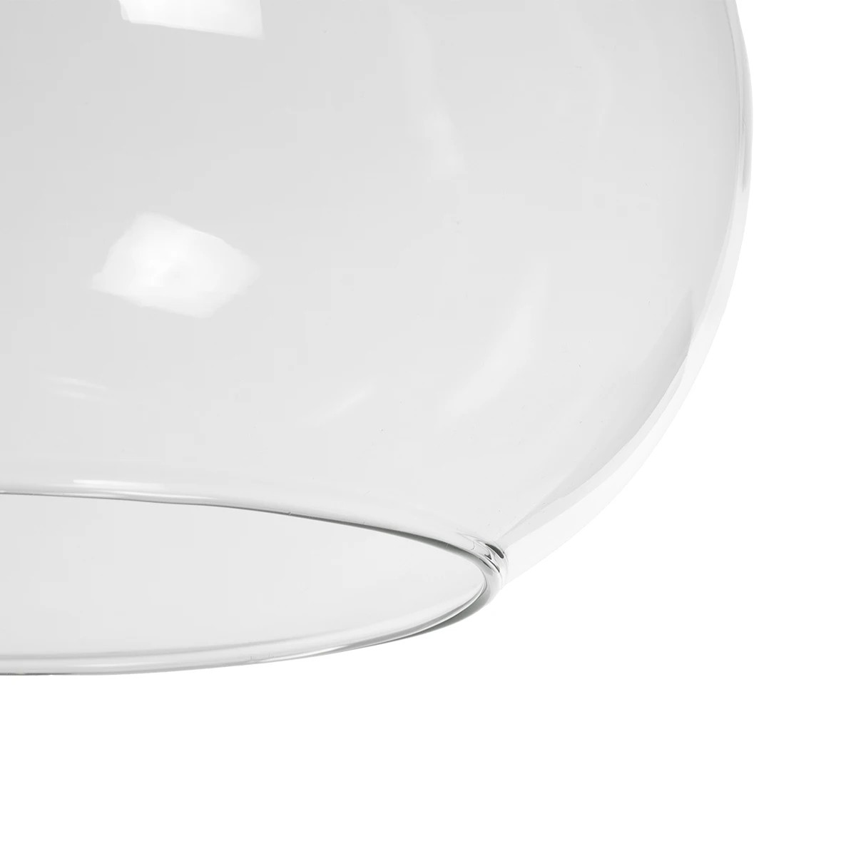 GLOBOSTAR® BALU 206-0043 Μοντέρνο Κρεμαστό Φωτιστικό Οροφής με Ντουί 1 x E27 AC 220-240V IP20 - Διάφανο - Μ20 x Π20 x Υ42cm - Image 7