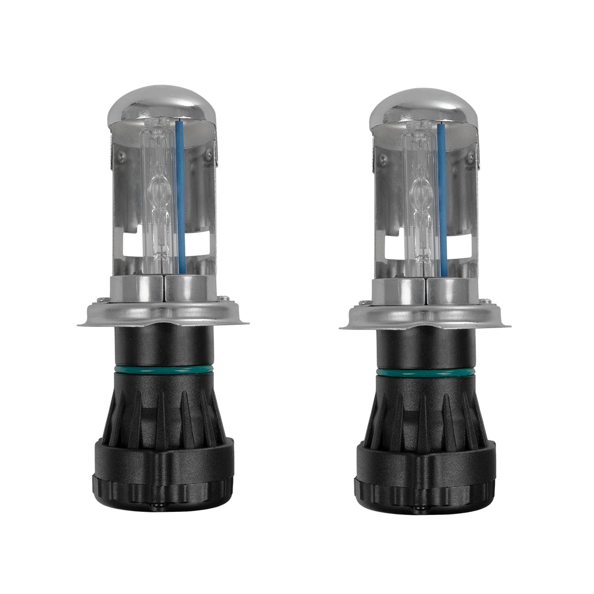 GLOBOSTAR® HID 84047 Λάμπα Xenon H4 H/L Super Vision Υψηλής Φωτεινότητας +30% 35W/70W 3500lm/7000lm 360° DC 12V Αδιάβροχο IP65 Ultra Ψυχρό Λευκό 8000K - Μ4.8 x Π4.8 x Υ10.2cm - Πακέτο 2 Τεμαχίων - 2 Χρόνια Εγγύηση - Image 4