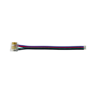 ΤΡΟΦΟΔΟΣΙΑ ΜΕ ΚΑΛΩΔΙΟ ΓΙΑ ΤΑΙΝΙA LED COB RGB+W 12mm