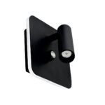 LED ΑΠΛΙΚΑ ΣΠΟΤ ΤΟΙΧΟΥ ΤΕΤΡΑΓΩΝΗ 9W ΜΑΥΡΗ - 3-6611