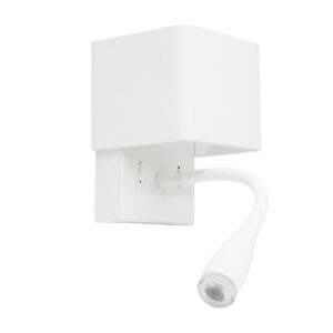 LED ΑΠΛΙΚΑ & ΣΠΟΤ ΤΟΙΧΟΥ TEΤΡΑΓΩΝΗ 9W ΛΕΥΚΗ