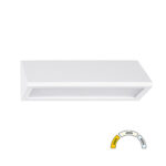 LED ΦΩΤΙΣΤΙΚΟ PC ΕΠΙΤΟΙΧΟ ΤΡΙΓΩΝΟ 8W CCT IP65 ΛΕΥΚΟ - 9-9808