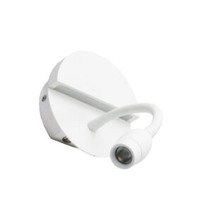 LED ΑΠΛΙΚΑ & ΣΠΟΤ ΤΟΙΧΟΥ ΣΤΡΟΓΓΥΛΗ 9W ΛΕΥΚΗ