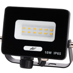 ΠΡΟΒΟΛΕΑΣ LED ΚΑΙ ΓΙΑ ΑΝΙΧΝΕΥΤΗ ΚΙΝΗΣΗΣ 10W 230V 6200K IP65 ΜΑΥΡΟΣ