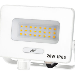 ΠΡΟΒΟΛΕΑΣ LED ΚΑΙ ΓΙΑ ΑΝΙΧΝΕΥΤΗ ΚΙΝΗΣ.20W 230V 4000K IP65 ΛΕΥΚΟΣ
