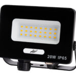 ΠΡΟΒΟΛΕΑΣ LED 20W 230V 6500K ΚΑΙ ΓΙΑ ΑΝΙΧΝΕΥΤΗ ΚΙΝΗΣ.IP65 ΜΑΥΡΟΣ - 3-362010