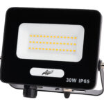 ΠΡΟΒΟΛΕΑΣ LED 30W 230V 6500K ΚΑΙ ΓΙΑ ΑΝΙΧΝΕΥΤΗ ΚΙΝΗΣ.IP65 ΜΑΥΡΟΣ - 3-363010