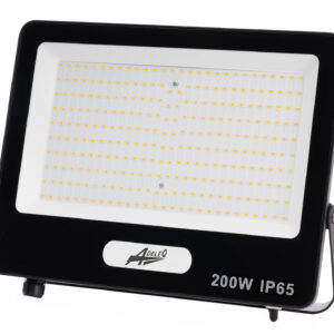 ΠΡΟΒΟΛΕΑΣ LED 200W 230V 3000K ΚΑΙ ΓΙΑ ΑΝΙΧΝΕΥΤΗ ΚΙΝΗΣ.IP65 ΜΑΥΡΟΣ