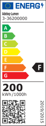 ΠΡΟΒΟΛΕΑΣ LED 200W 230V 6500K ΚΑΙ ΓΙΑ ΑΝΙΧΝΕΥΤΗ ΚΙΝΗΣ.IP65 ΛΕΥΚΟΣ - 3-36200000 - Image 2