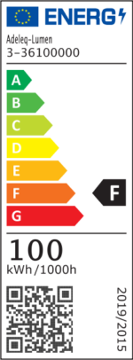 ΠΡΟΒΟΛΕΑΣ LED 100W 230V 3000K ΚΑΙ ΓΙΑ ΑΝΙΧΝΕΥΤΗ ΚΙΝΗΣ.IP65 ΛΕΥΚΟΣ - 3-36100000 - Image 2